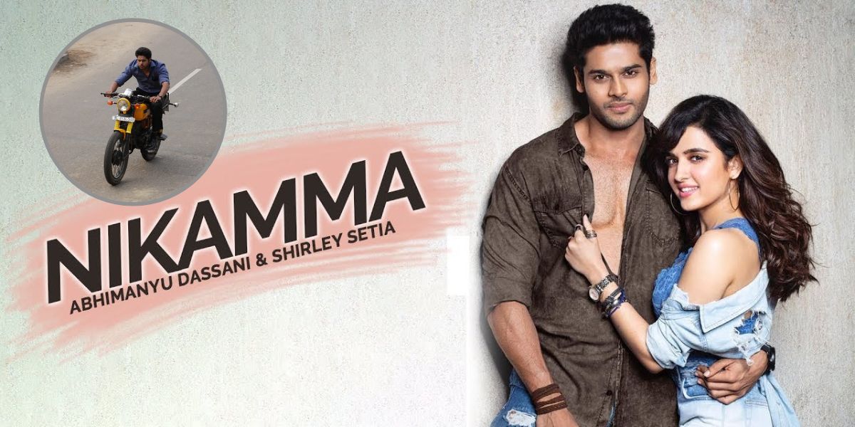 Having faced a tragic accident, Abhimanyu Dassani rode a bike after years for Nikamma